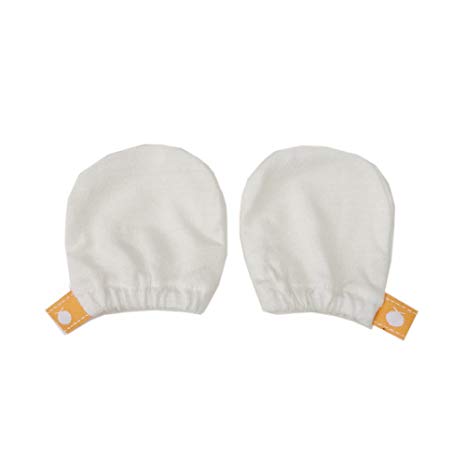 Satsuma Designs Baby Mittens, Natural, One Size