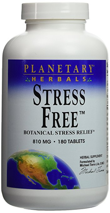 Stress Free Calm Formula Planetary Herbals 180 Tabs