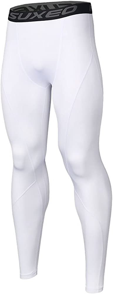 ARSUXEO Men's Compression Tights Running Pants Baselayer Legging K3
