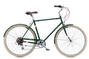 PUBLIC Bikes V7 Comfort 7-Speed City Bike 215Large Green 2015 Model