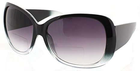 Womens Bifocal Sunglasses Sun Readers Jackie O Designer Style Glasses