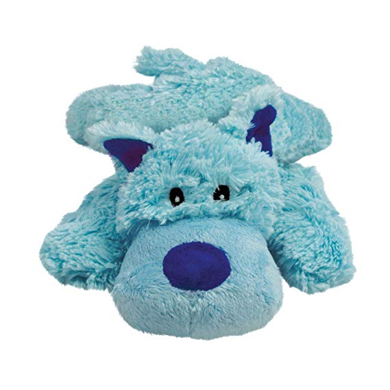 KONG Cozie Pastels Dog Toy, Medium (Assorted Characters)