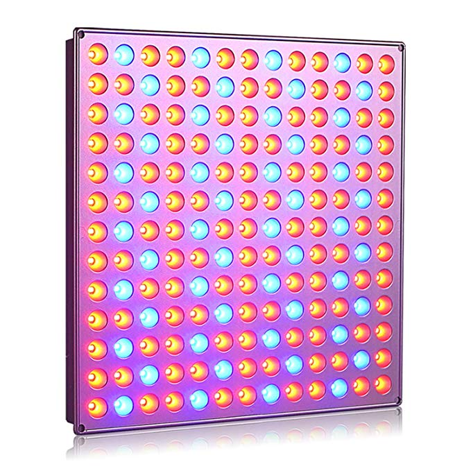 Roleadro Plant Grow Light, 75W Led Growing Light with Red Blue Grow Lights for Indoor Plants Vegetables Flower Growth Lamps