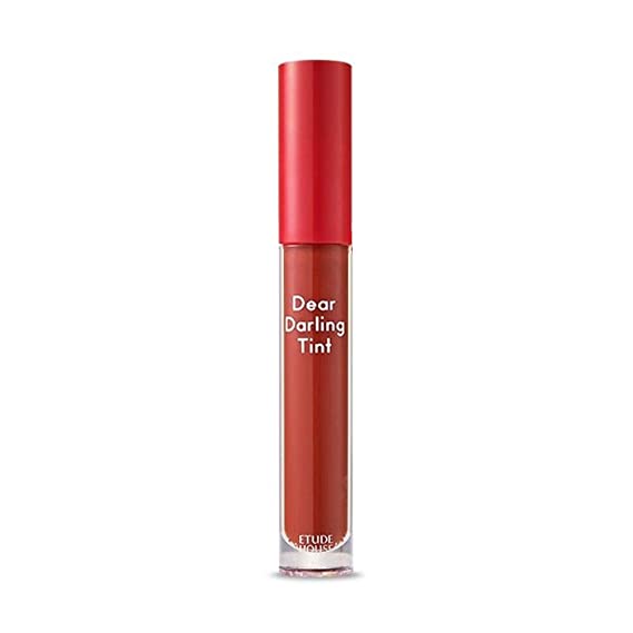 ETUDE HOUSE Dear Darling Water Gel Tint (Fig Red #BR401) | Long-lasting Effect up with Fruity, Juicy, Moist, and Vivid coloring