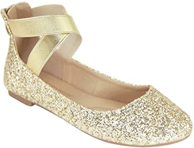 Dana-20B Women's Classic Ballerina Flats Elastic Crossing Straps …