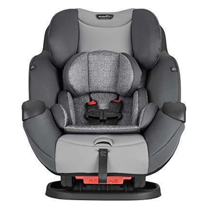 Evenflo Symphony Sport All-in-One Car Seat, Gray Ash