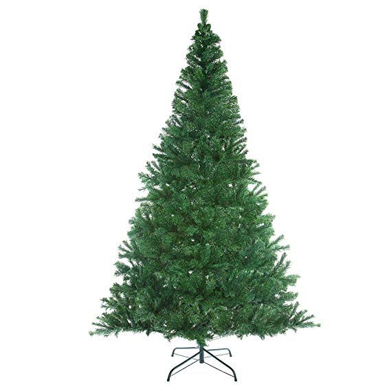 Casaria Christmas Tree 5ft 1.50m 310 Tips Artificial Fire Retardant Green Home Decorations Stand Easy Set Up Traditional