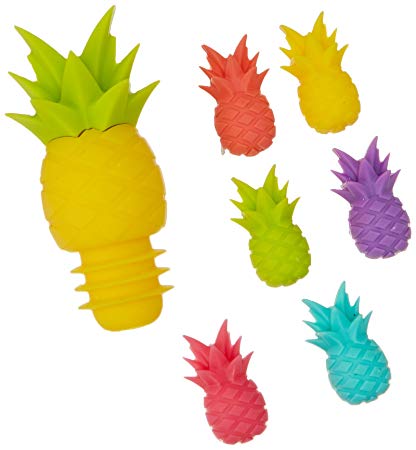 True 3712 Tropic Silicone Charms And Bottle Stopper, One Size