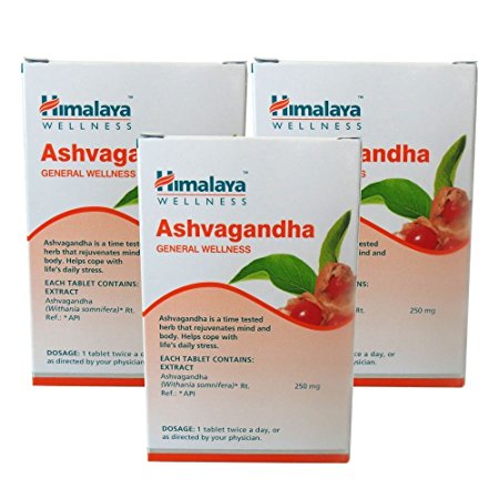 Himalaya Wellness Ashvagandha Men's Wellness Tablets (60 Tablet) Pack of 3