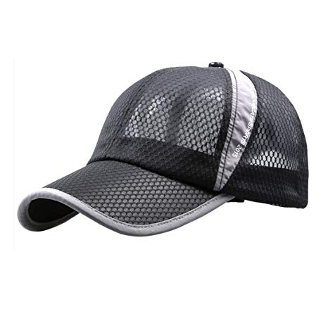 Voberry Men and Women Snapback Baseball Cap Outdoor Sports Mesh Hat