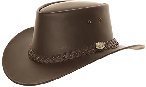 Hawkins Australian Waterproof Leather Hat - Bute Style