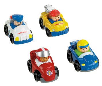 Fisher-Price Little People Wheelies All About Racing