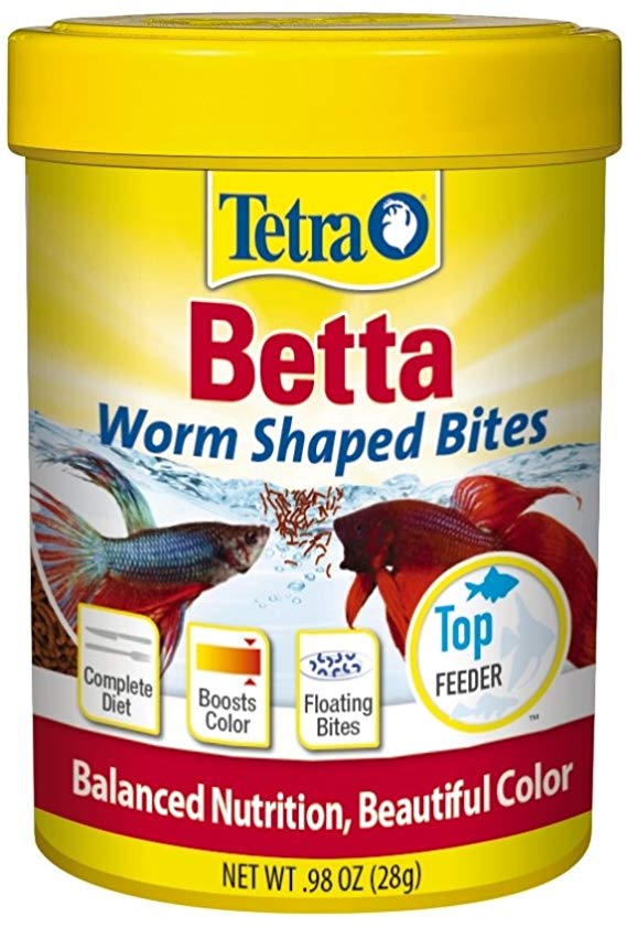 Tetra Betta Worm Shaped Bites