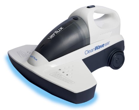 Verilux CleanWave Sanitizing Portable Vacuum, White
