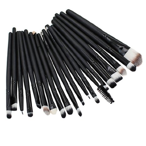 20pcs Pro Makeup Brushes Set Powder Foundation Eyeshadow Eyeliner Lip Brushes