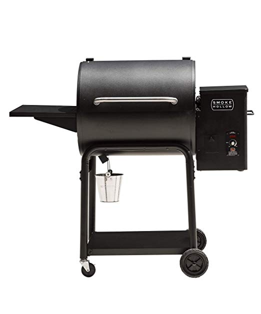 Masterbuilt SH19260319 Smoke Hollow WG600B Pellet Grill, Black