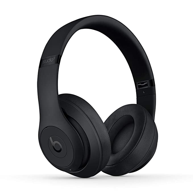 Beats Studio3 Wireless Bluetooth On Ear Headphone with Mic (Matte Black)