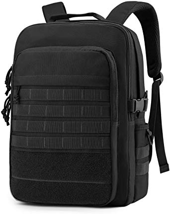 WindTook Laptop Backpack for Women and Men Molle Travel Computer Bag School College Daypack Suits 15.6 Inch Notebook