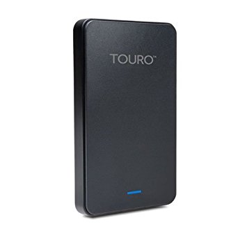 HGST Touro Mobile MX3 1TB External Hard Drive - Black