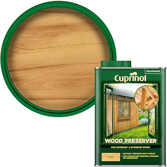 Cuprinol 5330417 Wood Preserver - Clear - 1L