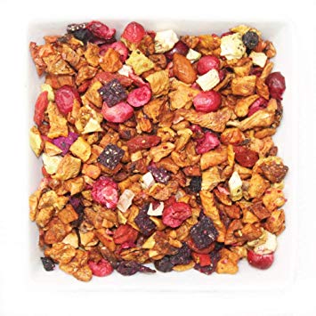 Tealyra - Tropical Harvest - Dragon Fruit - Sea Buckthorn - Goji - Pineapple - Cranberry - Fruity Herbal Loose Leaf Tea - Caffeine Free - Hot or Iced - 112g (4-ounce)