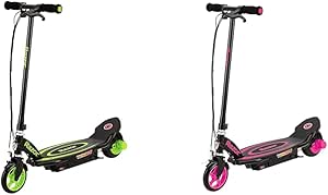 Razor Power Core E90 Electric Scooter with hub Motor, Push-Button Throttle, for Kids 8