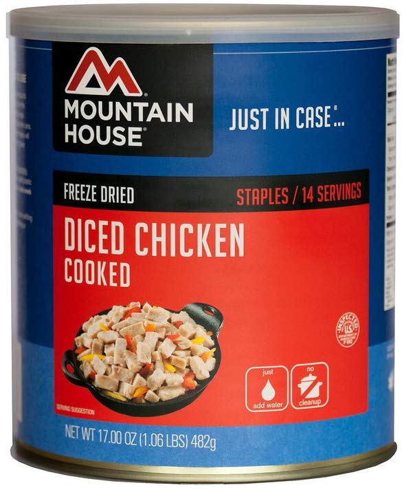 Mountain House Cooked Diced Chicken #10 Can