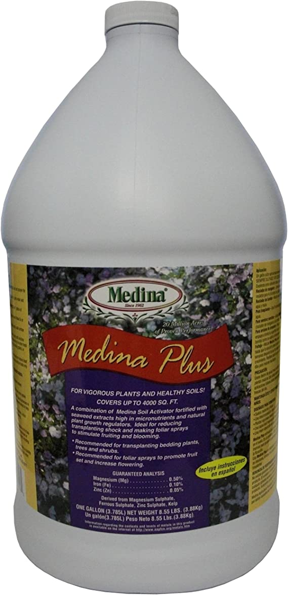 Medina Plus Soil Activator 4000 Sq. Ft. Liquid Gal