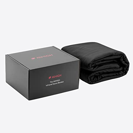 MiHIGH - Infrared Portable Sauna Blanket for Exercise Recovery, Detoxification and General Wellbeing, Used by Elite Athletes, Suitable for All