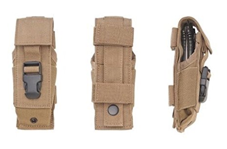TIMBERLINE Nylon Sheath Dual Carry with Molle Strap Coyote 20030