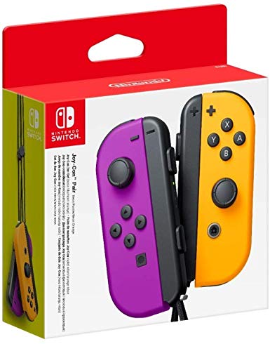 Joy-Con Pair (Neon Purple, Neon Orange) (Nintendo Switch)