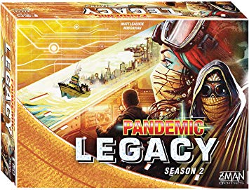 Z Man Games ZMG71173 Pandemic Legacy Season 2 Board Game, Yellow