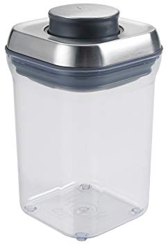 OXO SteeL POP Container – Airtight Food Storage – .9 Qt for Brown Sugar and More