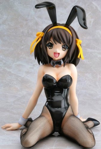 Haruhi Suzumiya FREEing Black Bunny Version 1/4 Scale PVC Figure