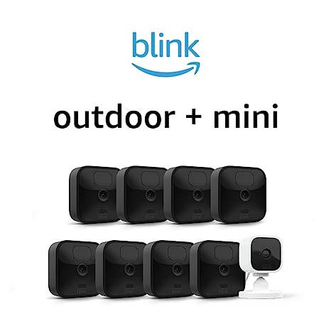 Blink Outdoor (3rd Gen) – 8 camera system with Blink Mini