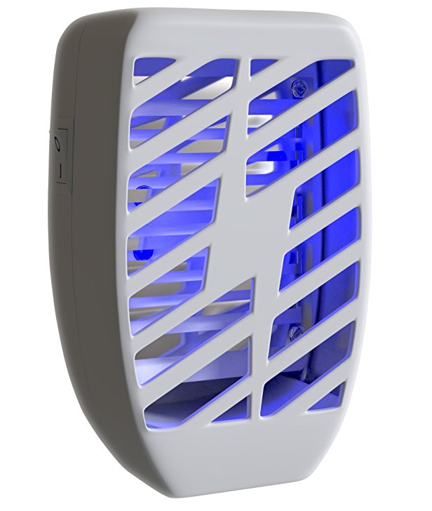 Sleep Better with SANIA Electronic Mosquito Zapper – Emits water vapors, CO2 and UV light to attract and kill most flying insects.