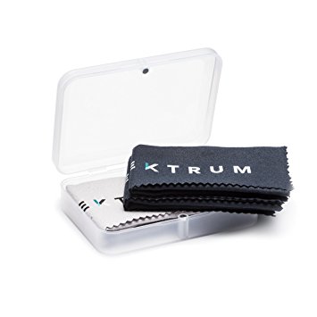 SPEKTRUM MICROFIBER. High absorption material for LED screens, lenses, glasses, cell phones, tablets and other sensitive surfaces. 4 pieces. 6"x7"