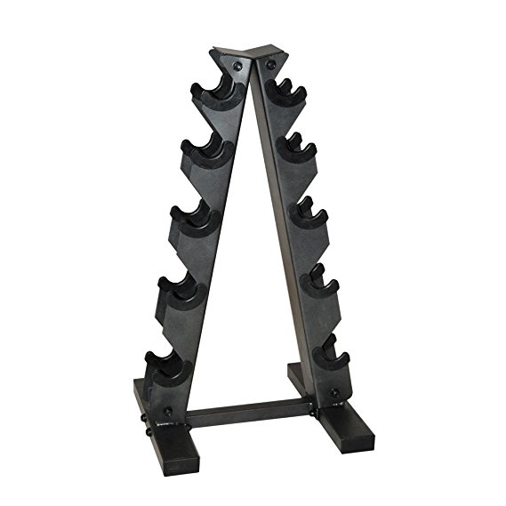 CAP Barbell Black A Frame Dumbbell Rack