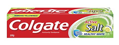 Colgate Toothpaste Active Salt - 100 g (Salt and Lemon)