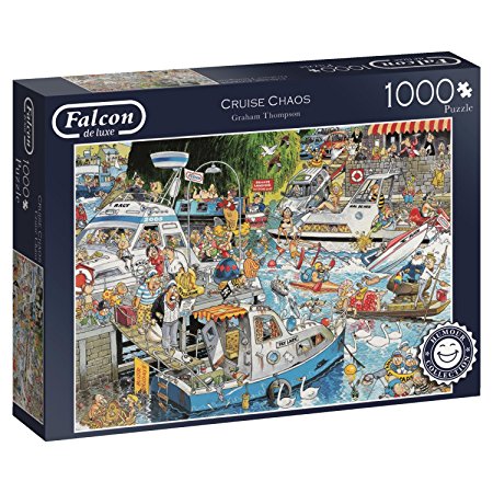 Falcon Cruise Chaos Jigsaw Puzzle (1000 Pieces)