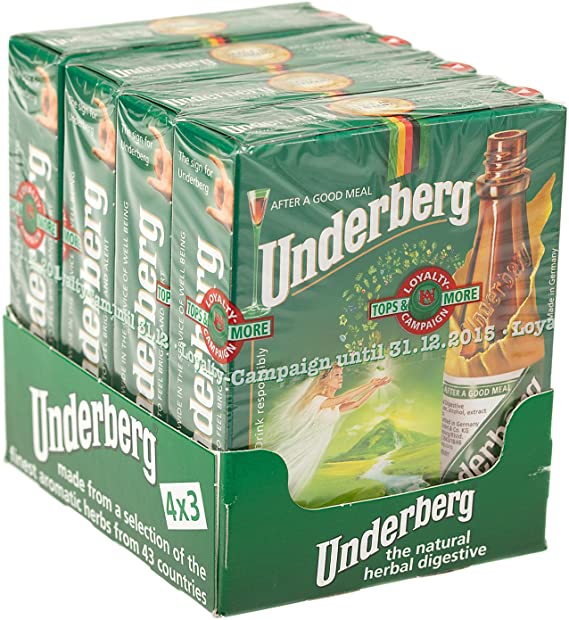 Underberg Digestive Bitter 2cl Miniature - 12 Pack