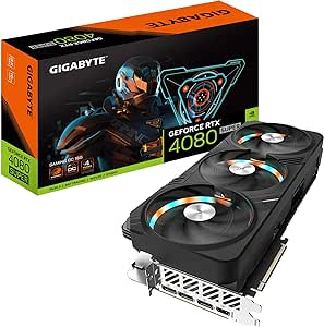 Gigabyte GeForce RTX 4080 SUPER GAMING OC Graphics Card - 2595MHz Core, 16GB GDDR6X 23000MHz 256-bit Memory, PCI-E 4.0, 3x DP 1.4, 1x HDMI 2.1a, NVIDIA DLSS 3.5, GV-N408SGAMING OC-16GD