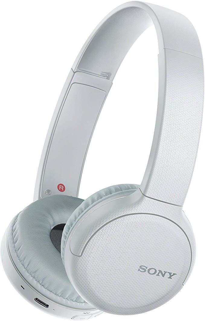 Sony WH-CH510 Wireless On-Ear Headphones, White (WHCH510/W)