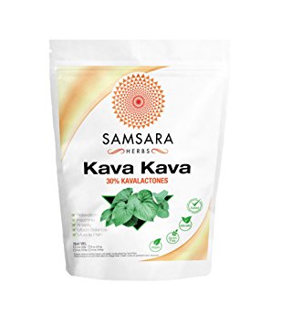 Kava Kava Extract Powder - 30% Kavalactones Extract - (4oz / 114g) PURE, NON-GMO, POTENT - Kava Root Extract