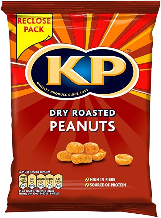 KP Dry Roasted Peanuts, 250g