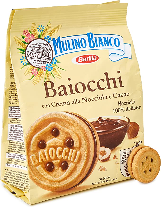 Barilla Baiocchi Nocciola, 260g