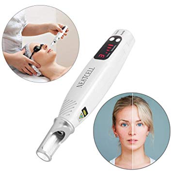 LED Picosecond Pen, Handheald Blu-ray Picosecond Pen Scar Tattoo Removal Melanin Diluting Device   Repair Set