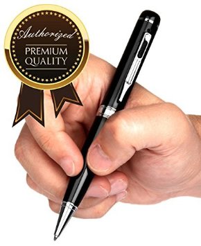 Spy Gadget 720P HD Spy Pen Camera 8GB SD Card Included and 30 Day Money Back Guarantee Camera Mini Cam HD Video DVR Recorder Hidden USB SpyCam True 720p HD and Hidden Camera Pen Digital Video Recorder Pencam Tiny DVR and Webcam Executive Style Ballpoint Pen Works Easily For PCMac This Is Real 1280 x 720P Quality Only Available From Spy Gadget