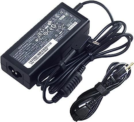AC Charger Fit for Acer Chromebook N15Q9 15 CB3-531 CB3-532 CB3-531-C4A5 CB3-532-C47C CB3-532-C8DF CB3-532-C864 CB3-532-C42P Laptop Adapter Power Supply Cord UL Listed