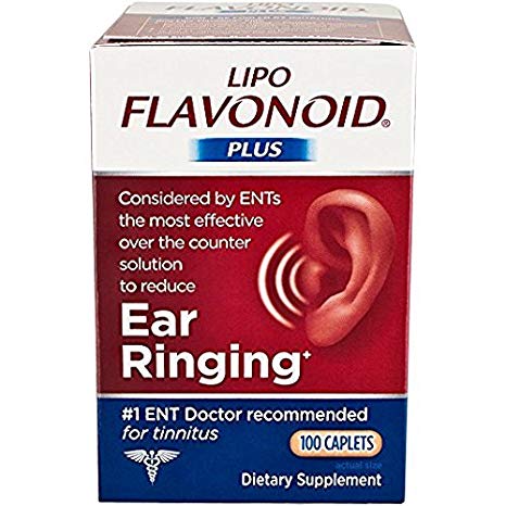 Lipo-Flavonoid Plus Unique Ear Health Formula, Caplets, 100 ct. by DSE Healthcare Solutions, LLC